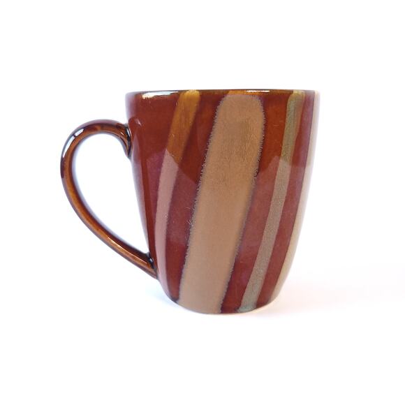 Sango Avanti Brown Coffee Mug Stoneware Single Dishwasher Safe Vintage - Picture 1 of 4